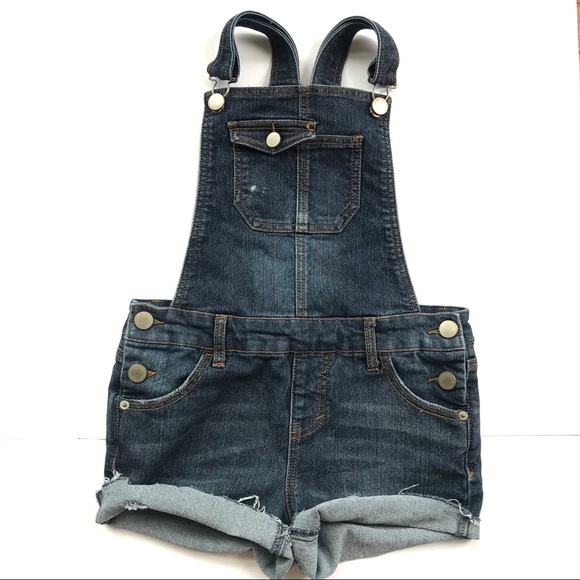 Cherokee Pants - Cherokee denim short overalls size L junior